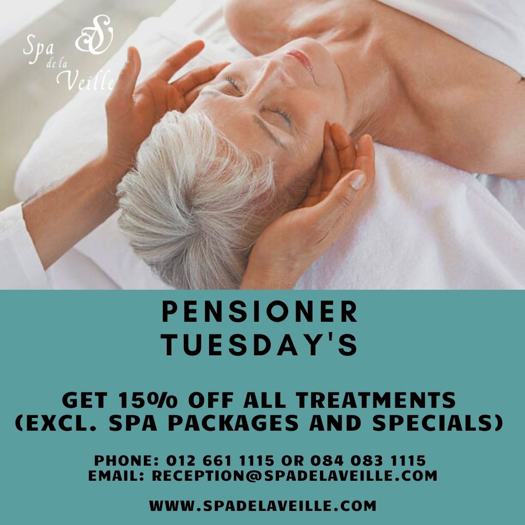 pensioners tuesday 15% OFF